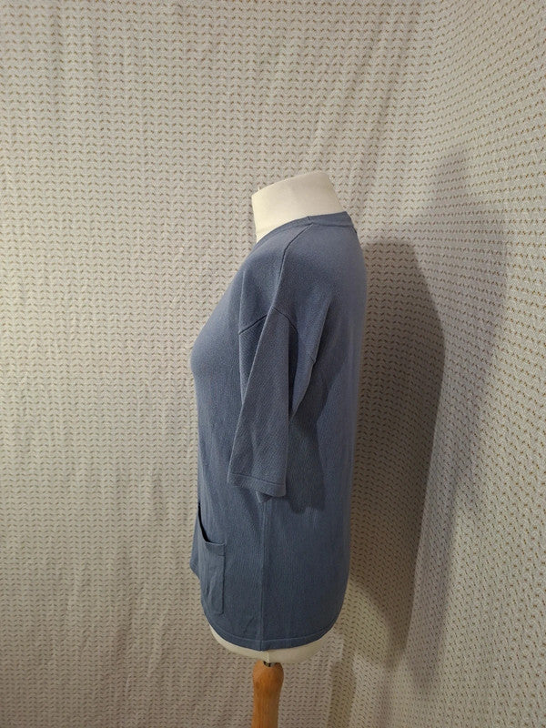 Blouse bleu Monoprix - Taille M - 38