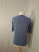 Blouse bleu Monoprix - Taille M - 38