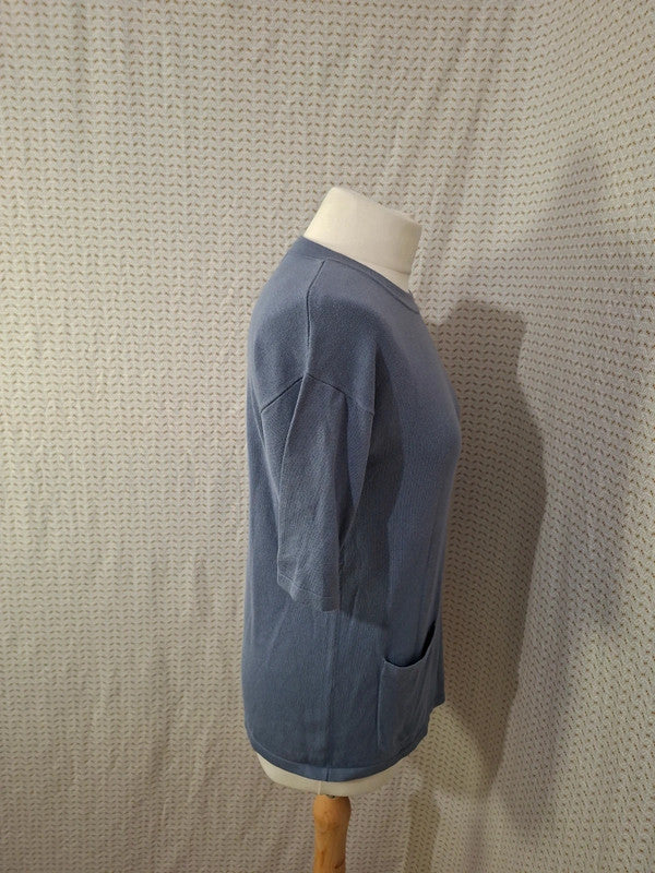 Blouse bleu Monoprix - Taille M - 38