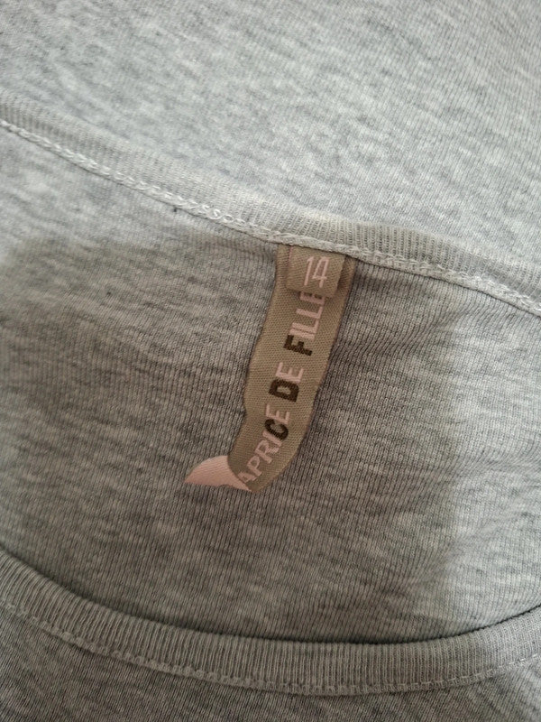 Blouse grise Caprice de fille - Taille 14ans