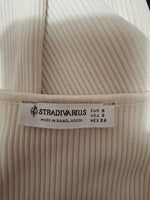 Top blanc Stradivarius - Taille S - 36