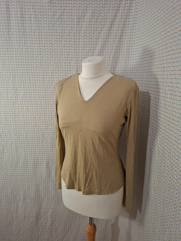 Top beige Lili Chic - Taille S - 36