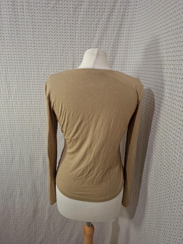 Top beige Lili Chic - Taille S - 36