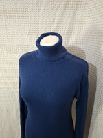 Pull col roulé bleu marine Moda Impresion - XL - 42