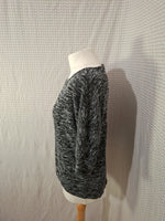 Blouse noir et blanche Kiabi - Taille L - 40