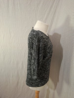 Blouse noir et blanche Kiabi - Taille L - 40