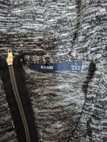 Blouse noir et blanche Kiabi - Taille L - 40