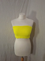 Top jaune 2 pièces Mademoiselle-Élégance - Taille M - 38