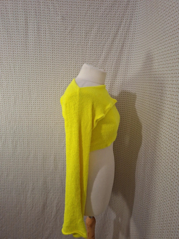 Top jaune 2 pièces Mademoiselle-Élégance - Taille M - 38