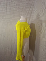 Top jaune 2 pièces Mademoiselle-Élégance - Taille M - 38