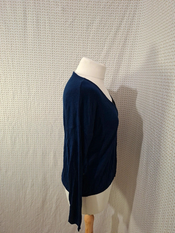 Blouse bleu marine Camaïeu - Taille S - 36