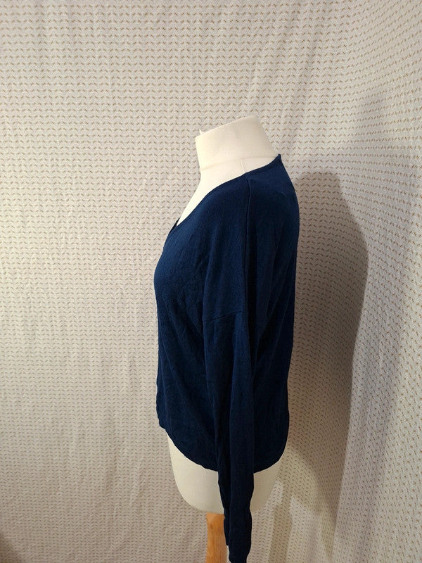 Blouse bleu marine Camaïeu - Taille S - 36