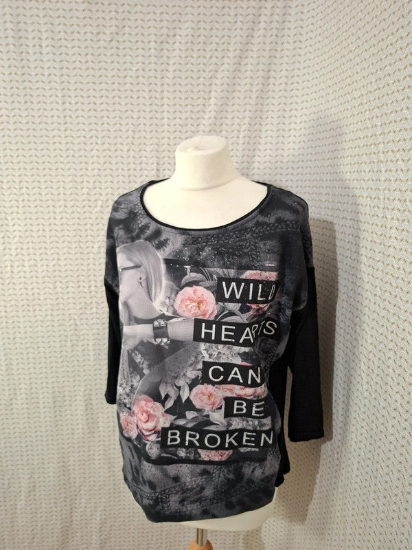 Pull léger noir Bréal - Taille S - 36