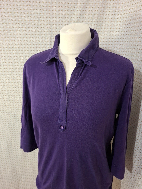Chemisier violet Autre Ton - Taille M - 38