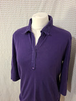 Chemisier violet Autre Ton - Taille M - 38