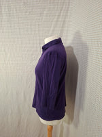 Chemisier violet Autre Ton - Taille M - 38