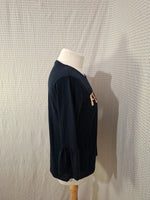 Blouse bleu marine brillante Kiabi - Taille M - 38