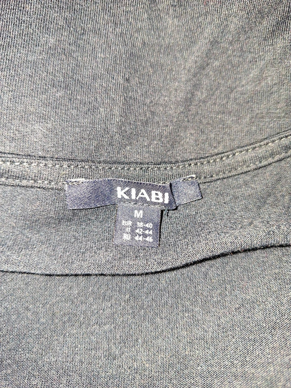 Blouse bleu marine brillante Kiabi - Taille M - 38