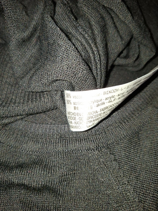 Pull léger noir Zara - Taille S - 36