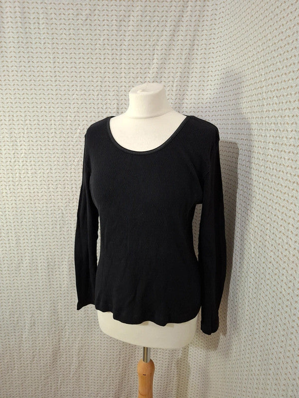 Pull léger noir La Redoute - Taille 3XL - 46