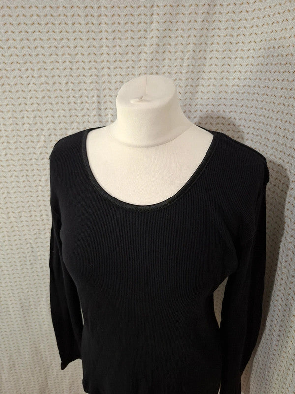 Pull léger noir La Redoute - Taille 3XL - 46