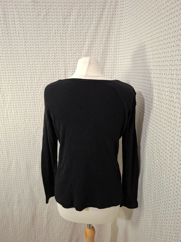 Pull léger noir La Redoute - Taille 3XL - 46