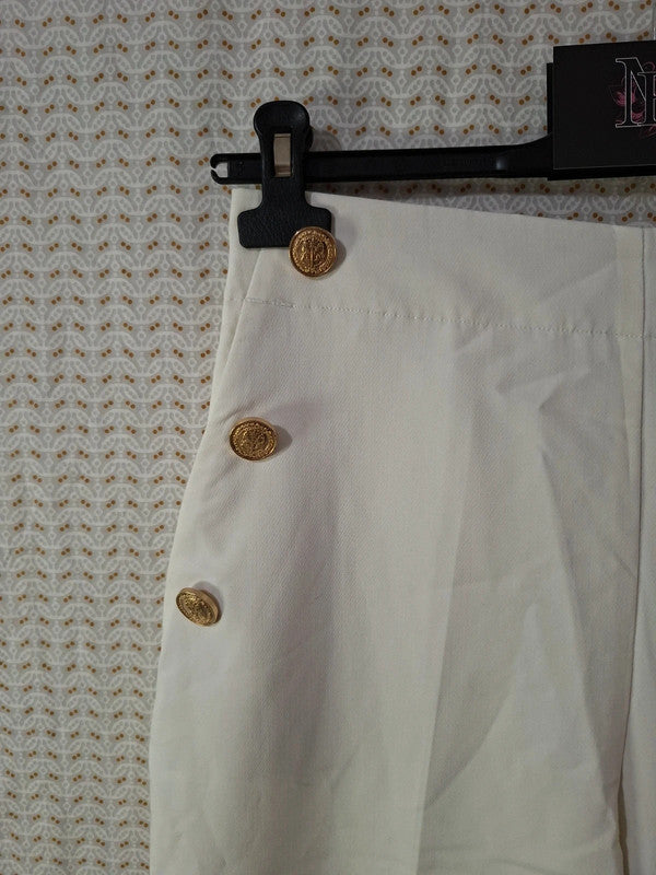 Pantalon blanc Zara - Taille M - 38