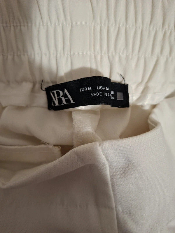 Pantalon blanc Zara - Taille M - 38