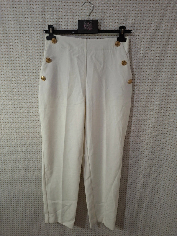 Pantalon blanc Zara - Taille M - 38