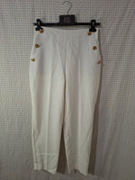 Pantalon blanc Zara - Taille M - 38