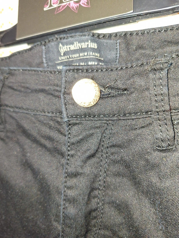 Jeans noir Stradivarius - Taille S - 36