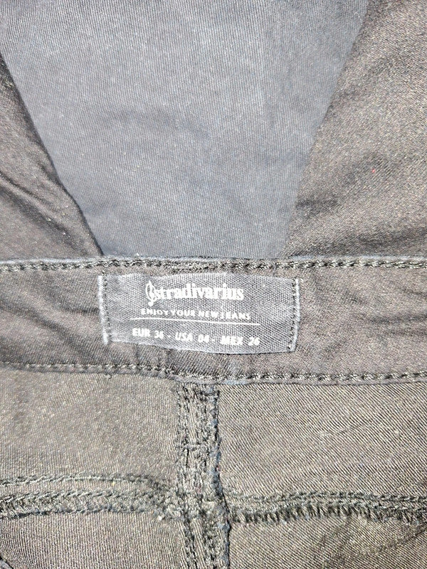 Jeans noir Stradivarius - Taille S - 36