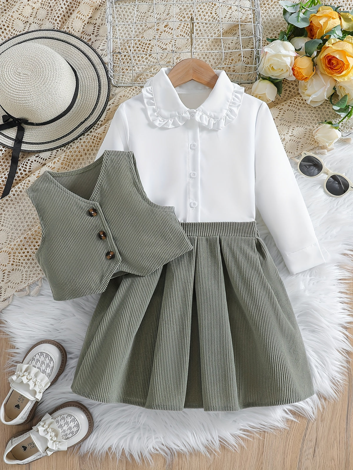 Ensemble preppy 3 pièces
