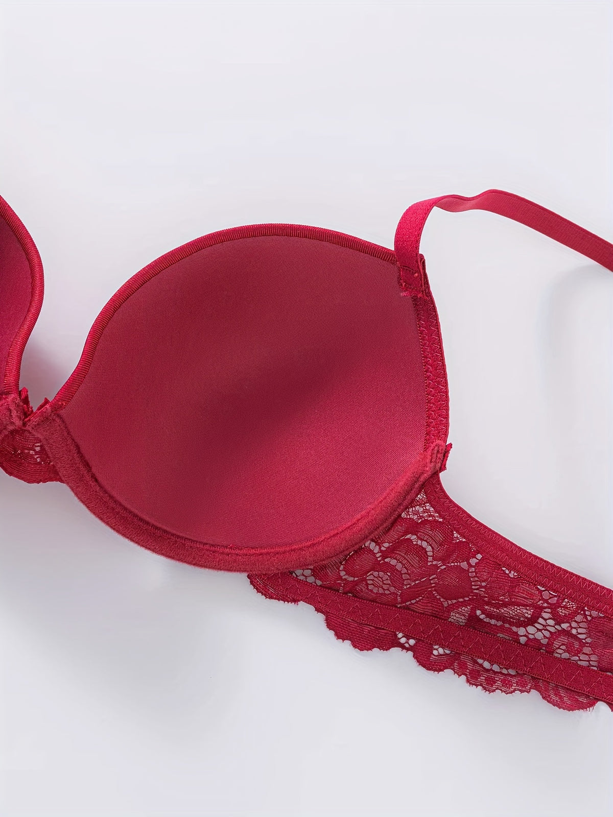 Lot de 3 soutiens-gorge en dentelle florale