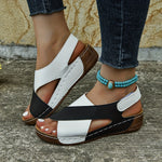 Sandales tendance à plateforme pour femme