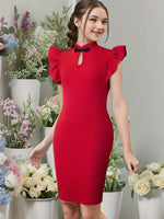 Cheongsam élégant pour fille