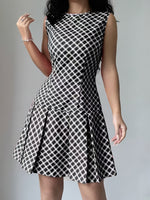 Robe A-Line sans manches#collection Monaco