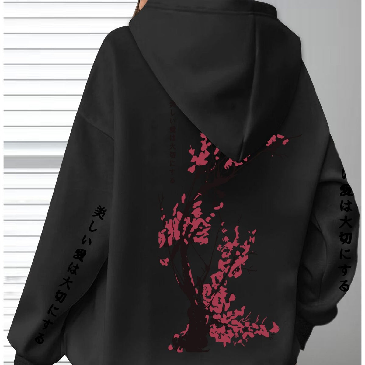 Sweat à capuche grande taille