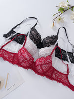 Ensemble 3 pièces en dentelle élégante