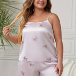 Ensemble Pyjama Satiné Grande Taille
