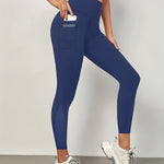 Legging élégant à couture mesh
