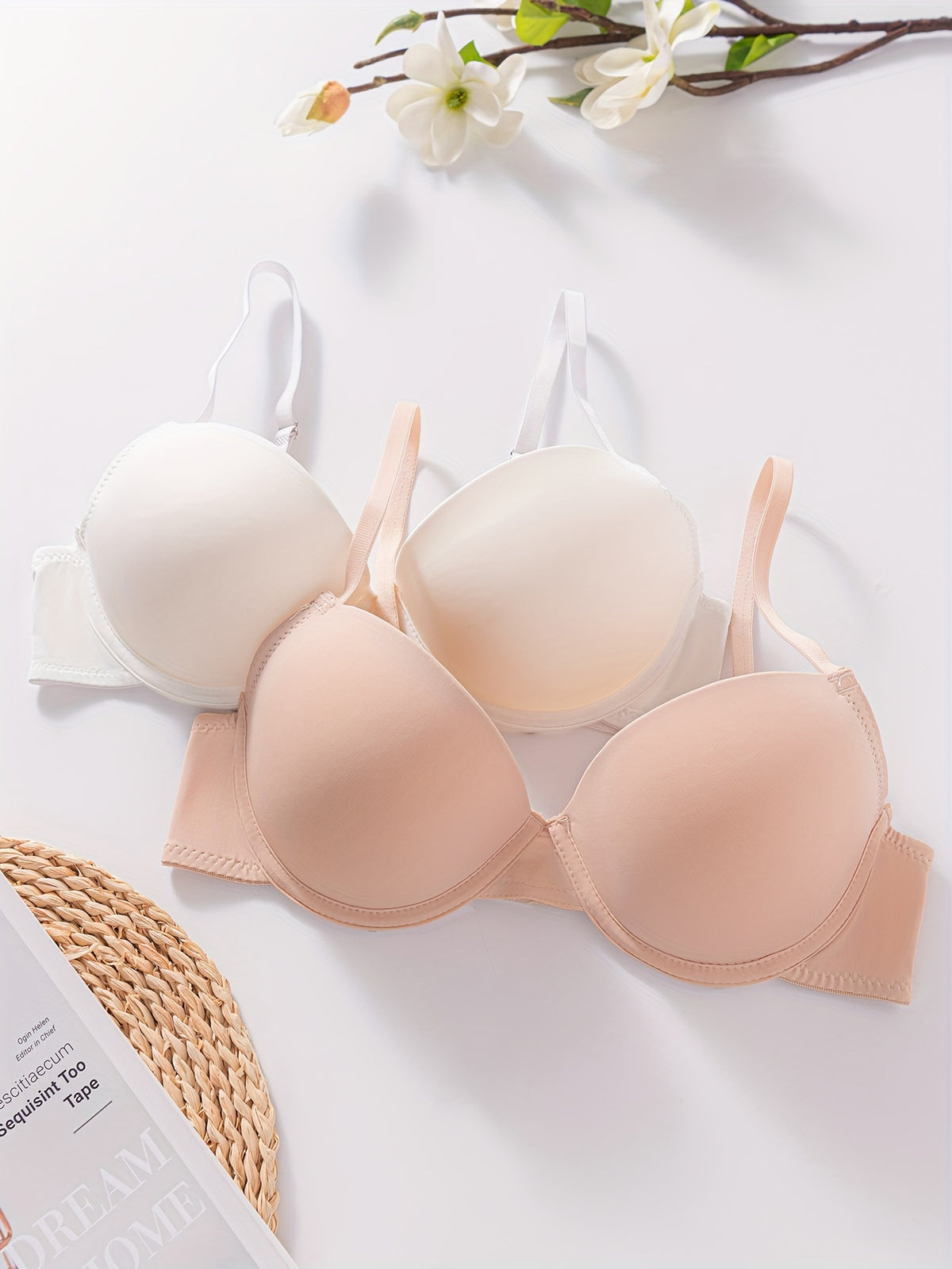 Lot de 5 soutiens-gorge push-up