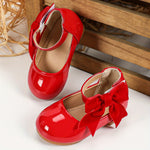Chaussures mary jane rouge