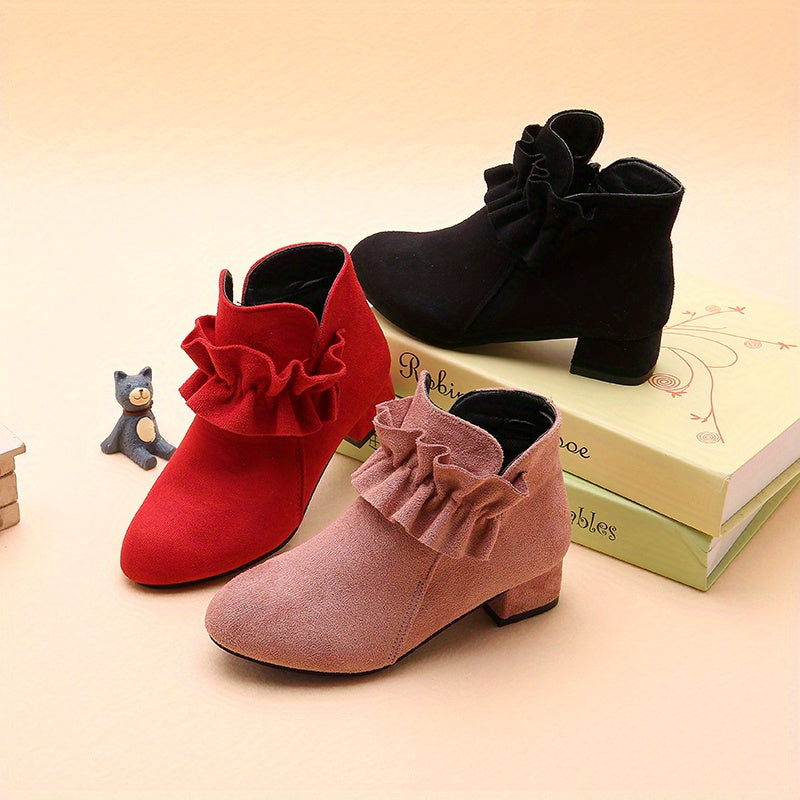 Bottes courtes princesses pour filles