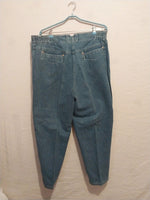 Pantalon jean large grande taille