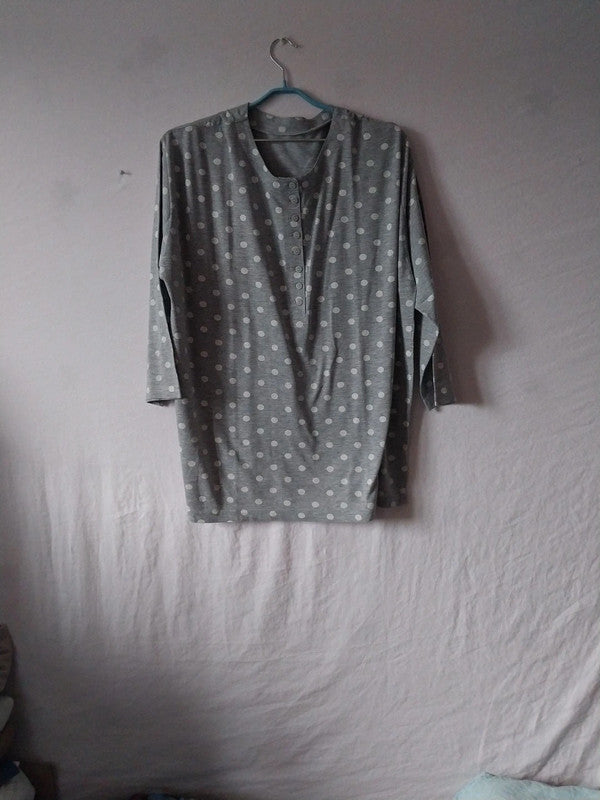 Tee-shirt manche longue à poids femme