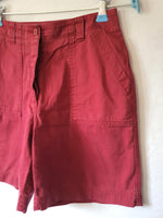 Short rouge Bordeaux