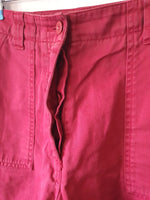 Short rouge Bordeaux