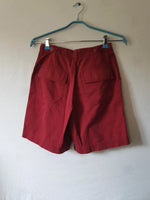 Short rouge Bordeaux