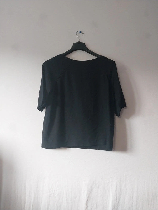 Tee-shirt noir femme